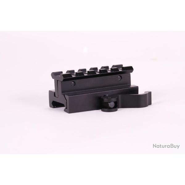 Metal Rail Ajustable Height and Tilt (Long)