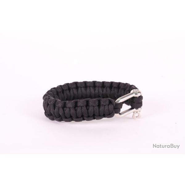Element Bracelet Safety Rope Survival (Noir)