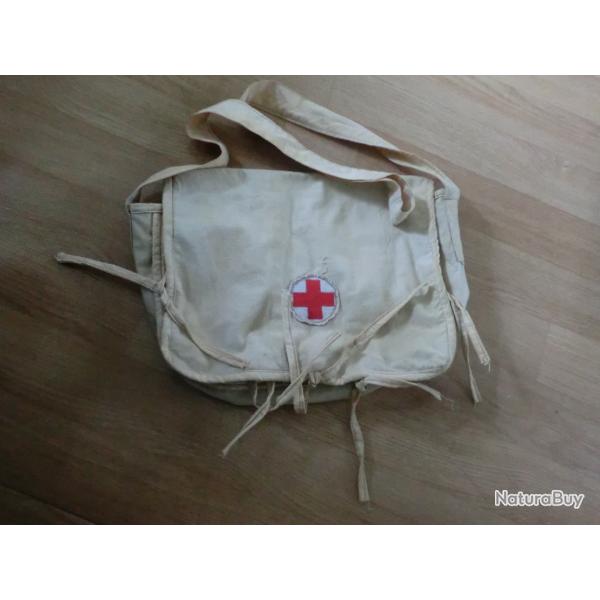 sac musette bandouli�re croix rouge