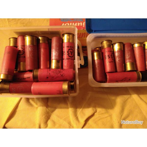 Lot de 55 cartouches cal 12