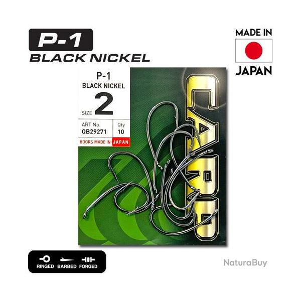 Hame�on Hayabusa P-1 Black Nickel (par 10) n� 6