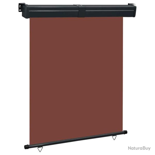 Auvent lat�ral de balcon 145x250 cm Marron