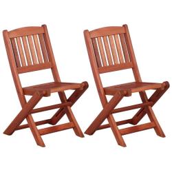 Chaises &agrave; manger pour enfants lot de 2 Bois d'eucalyptus