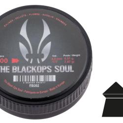 Plombs The Black Ops Soul T&ecirc;te Pointue Calibre 4.5 MM