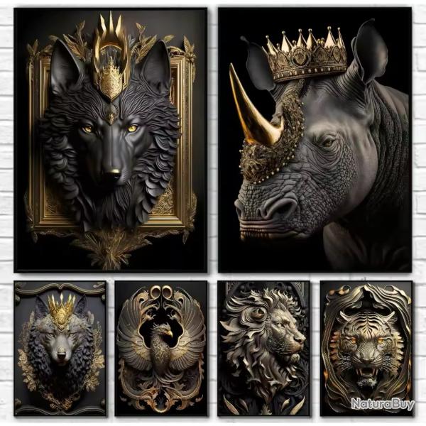 D�coration tableau Poster art d�coration peinture en m�tal sans cadre 50x70cmLivraison en tube . B