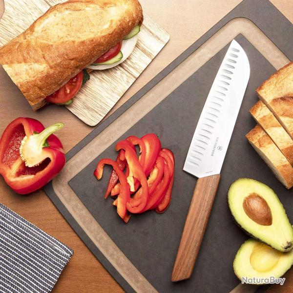 Victorinox 6.9050.17KG Couteau Santoku