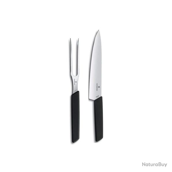 Victorinox 6.9093.21G Set � d�couper et fourchette