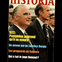 historia 401 1980, grognards de cabrera, pompidou, l'hindouisme, l'&eacute;nergie avant le p&eacute;trole
