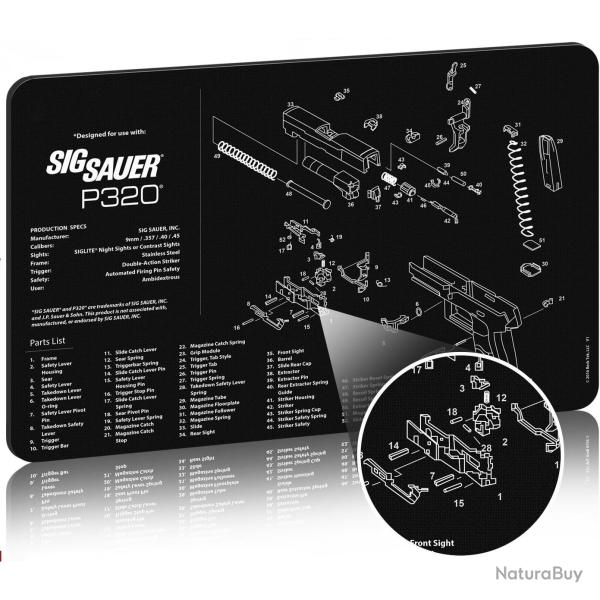 Tapis D�montage Sig Sauer P320 - SKX INDUSTRIES