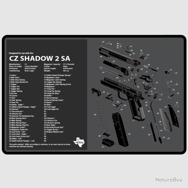 Tapis D�montage CZ SHADOW 2 - SKX INDUSTRIES