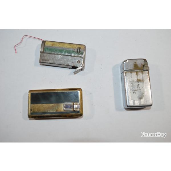 Lot de briquets de collection HS restaurer (1B)