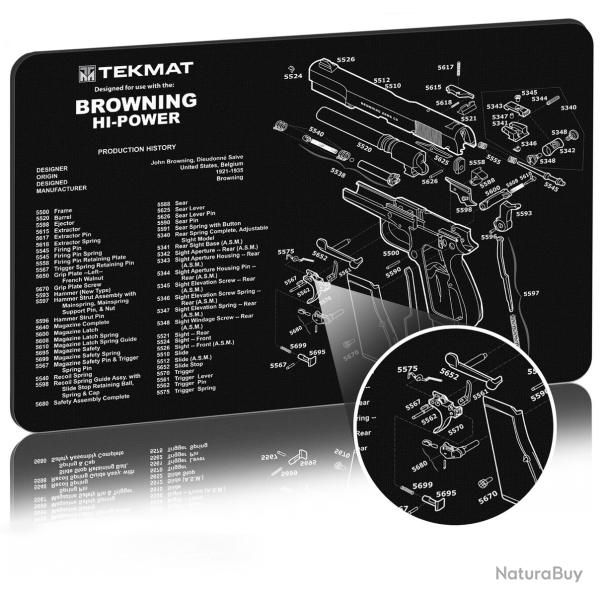 Tapis D�montage Browning Hi Power - SKX INDUSTRIES