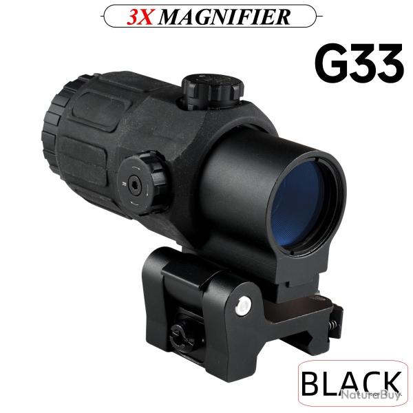 Loupe optique pliante adapte au montage sur Rail de 20mm  -*G33- PAIEMENT 3/4 FOIS !!!