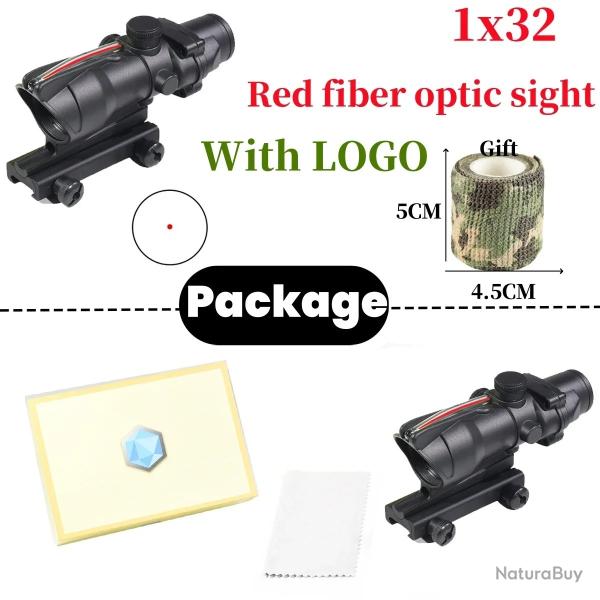 Lunette de vise  point rouge 1x32 LIVRAISON GRATUITE