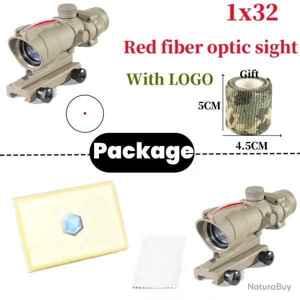 Lunette de vise  point rouge 1x32 - TAN LIVRAISON GRATUITE