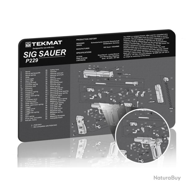 Tapis D�montage Sig Sauer P229 - SKX INDUSTRIES