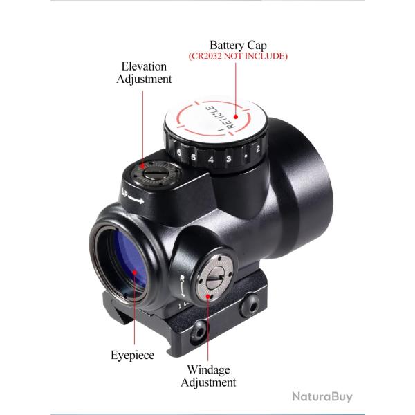Accessoires holographiques pour fusil de chasse, vue claire, 2MOA- ** NOIR LIVRAISON GRATUITE