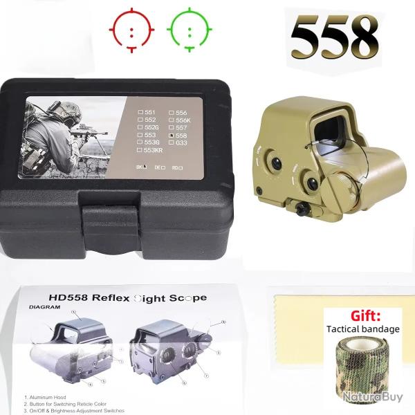 Lunette de vise holographique  point rouge **- 558 TAN  LIVRAISON GRATUITE