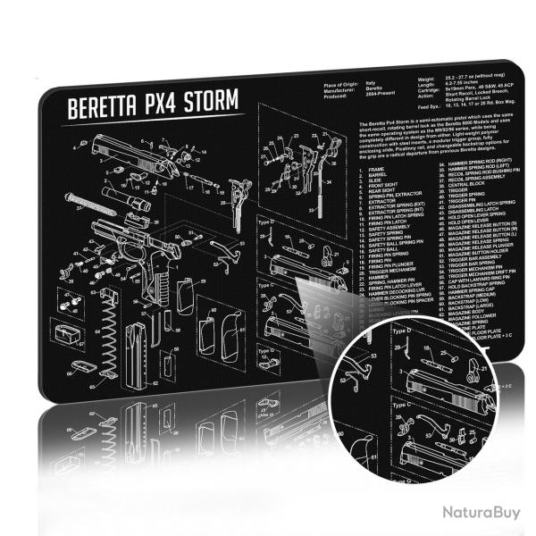 Tapis D�montage Beretta PX4 - SKX INDUSTRIES
