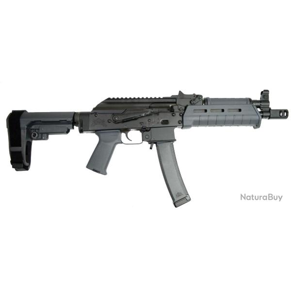 Carabine PSA AK-V 9mm MOE SBA3 Pistol, Gray