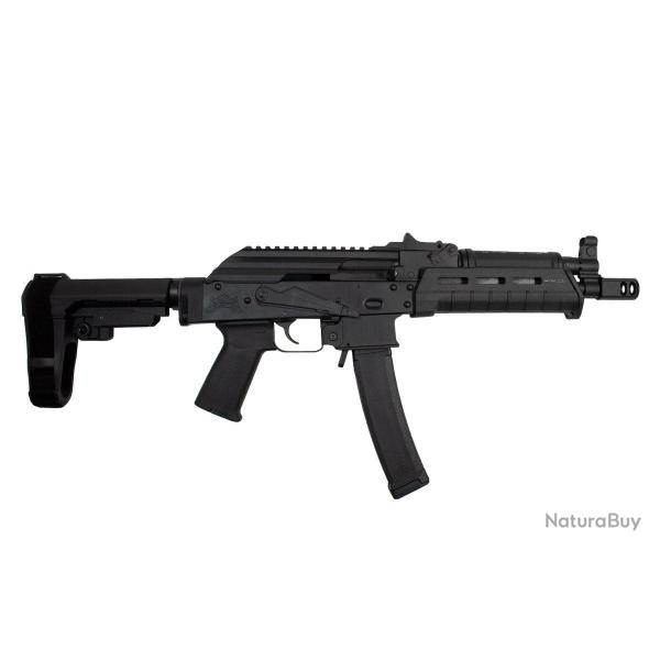 Carabine PSA AK-V 9mm MOE SBA-3 Pistol, Black