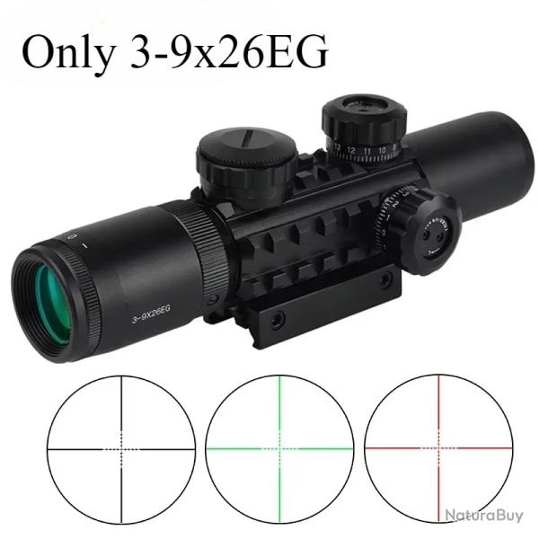 Lunette de vise longue porte 3-9X26EG pour l'extrieur  LIVRAISON GRATUITE