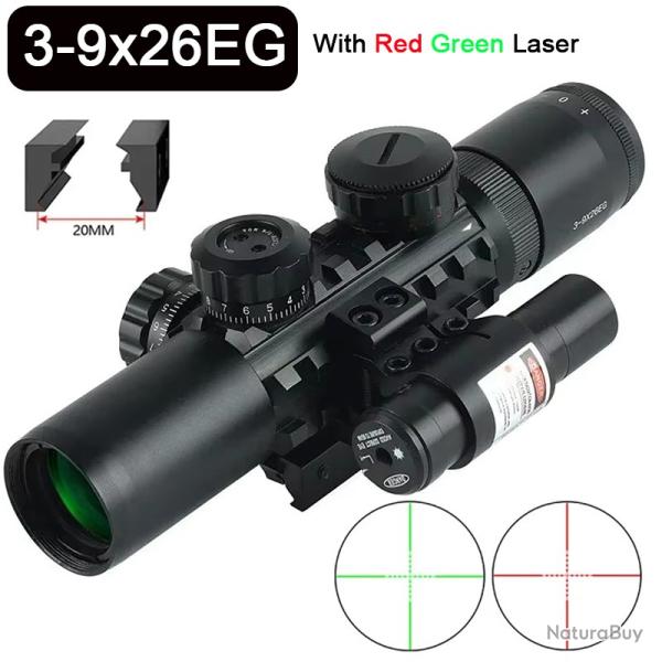 Lunette de vise longue porte 3-9X26EG pour l'extrieur  PAIEMENT 3/4 FOIS !!