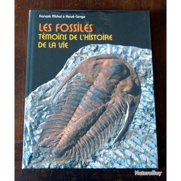 Livre : Les fossiles temoins de l'histoire de la vie