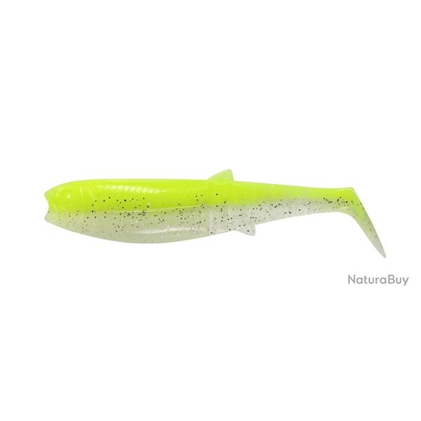 Leurre SAVAGE GEAR Cannibal Shad 6,8cm � l'unit� Fluorescent Yellow Glow