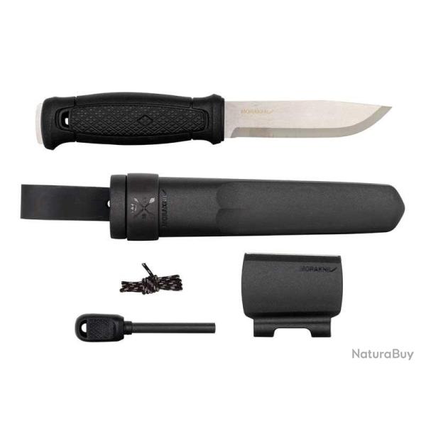 POIGNARD MORA GARBERG INOX + KIT DE SURVIE