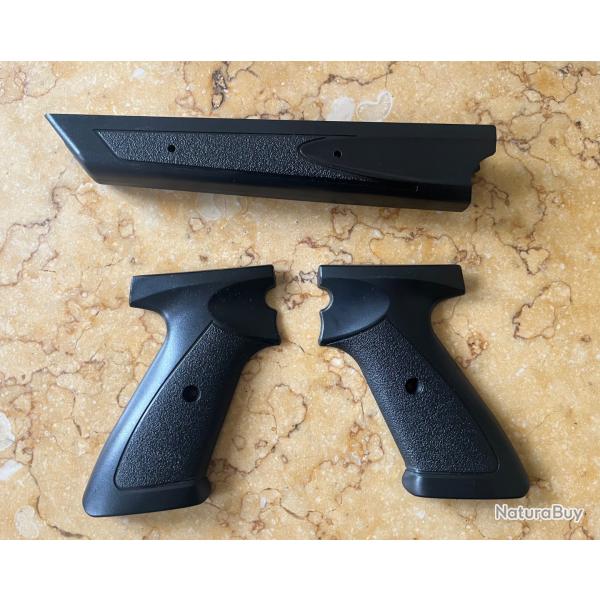 Plaquettes crosse et pompe CROSSMAN