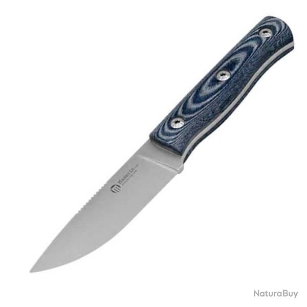 MAS915.MCJ Couteau fixe Maserin "PATH" bleu
