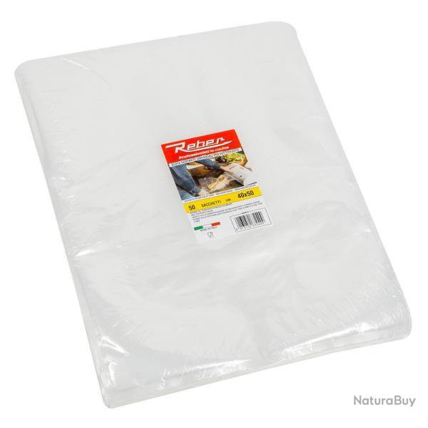 Sac sous-vide 105 microns Reber 40x50 cm x50