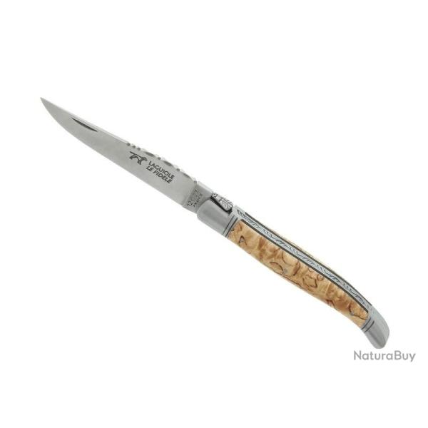 LAGUIOLE LE FIDELE BOULEAU 12CM INOX