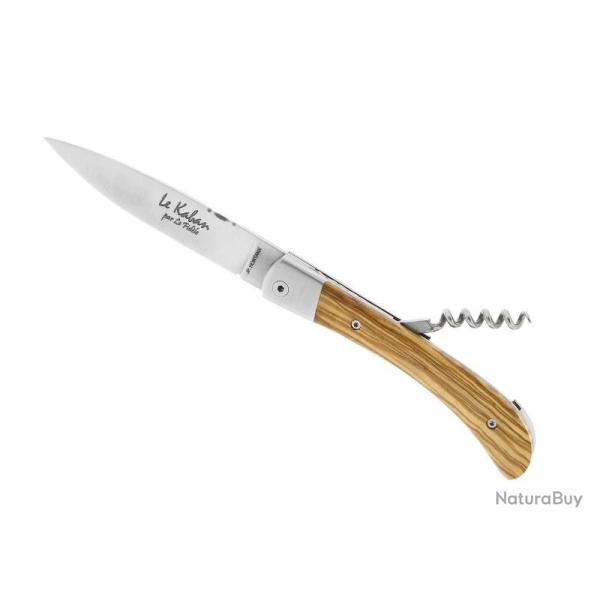 COUTEAU LE KABAN 2P OLIVIER 11,5CM INOX
