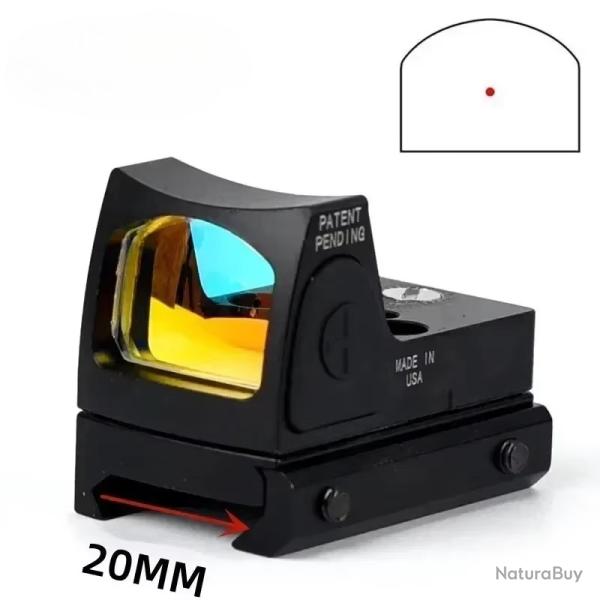 Tlescope monoculaire de chasse  luminosit rglable red dot--20mm LIVRAISON GRATUITE