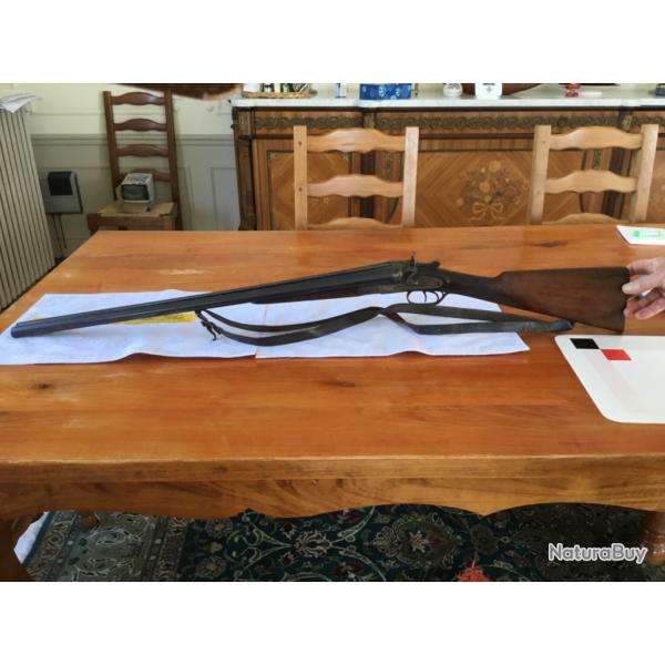 Fusil juxtapos� � chiens