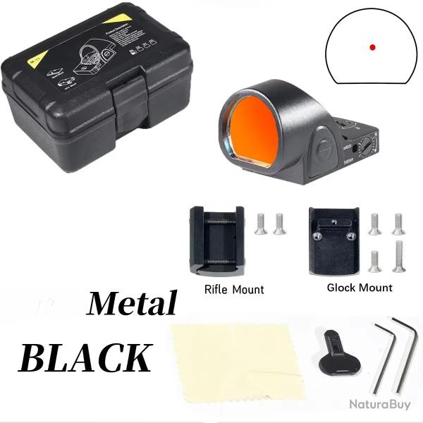 Lunette de vise optique holographique  point rouge -**SR0--Metal--BLACK  PAIEMENT 3/4 FOIS !!!