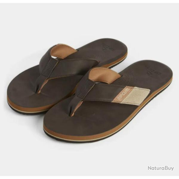 Tongs Homme Rip Curl Oxford Bloom Open Toe Marron