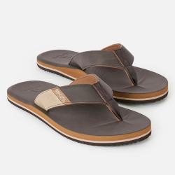 Tongs Homme Rip Curl "Oxford Bloom Open Toe" 42 Marron