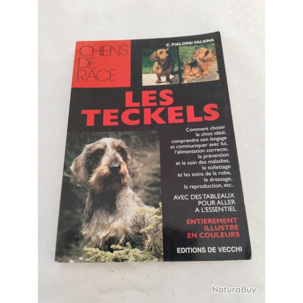 Chien de race,les teckels, dition de vecchi