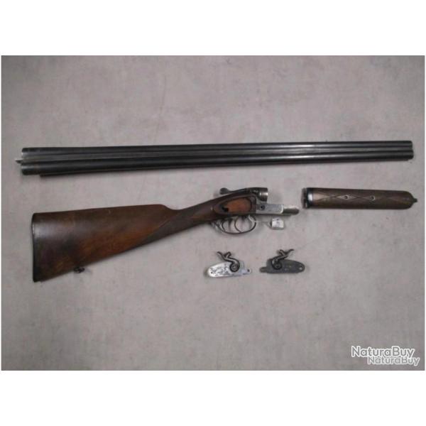 Fusil  chien Bayard Herstal Belgique, Attention crosse fissure !