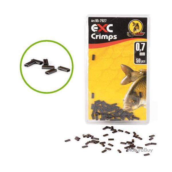 Crimps Extra Carp EXC (par 50) 0.6mm