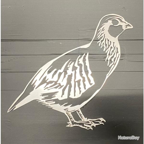 Plaque d�corative perdrix