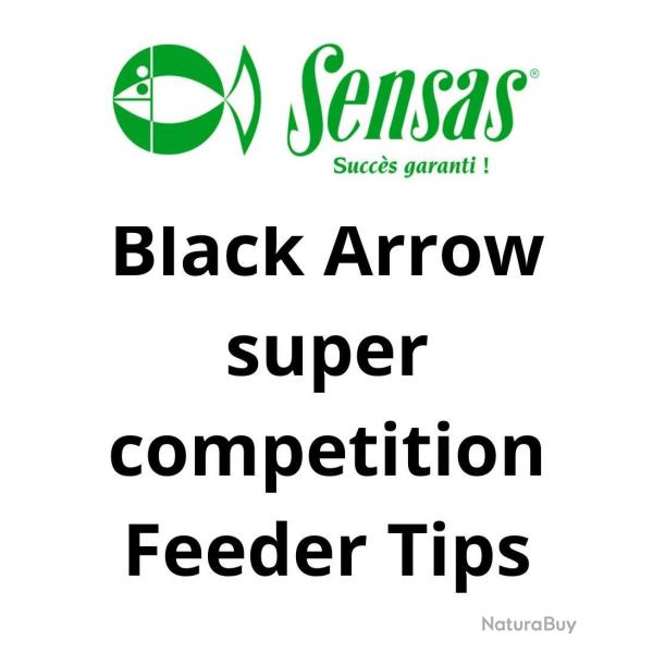 SENSAS SCION BLACK ARROW SUPER COMPETITION SENSAS 2,50mm 0,75OZ carbone