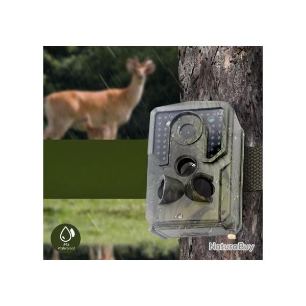 Cam�ra de surveillance Vision Nocturne 12mp 1080P HD IP56 Etanche Avec objectif Angle 120 Degr�s