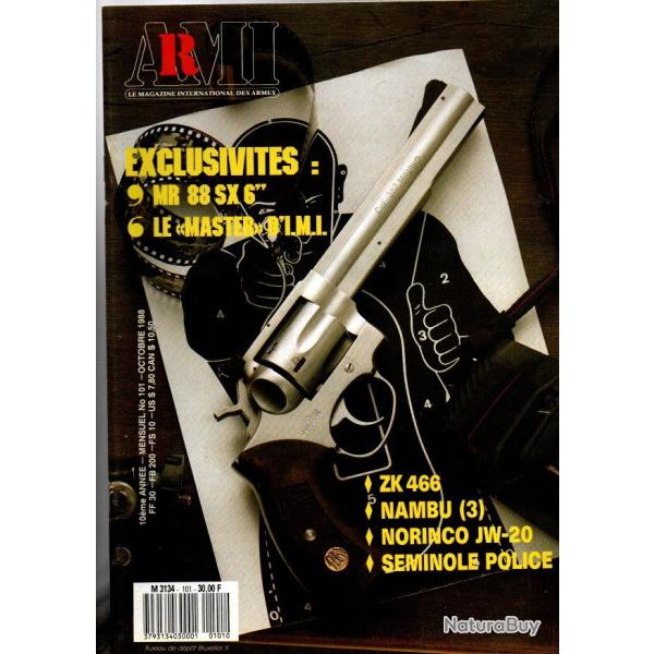 revue ami/armi 101, nambu 3, dagues fang I et II, norinco jw-20, s-18 1000 antichar n�erlandais