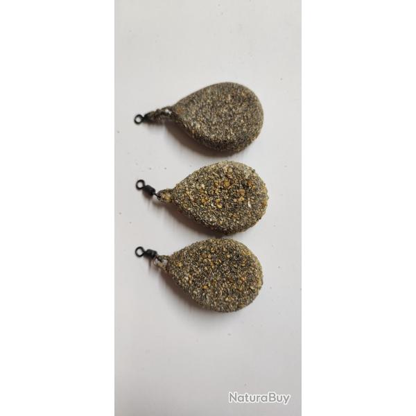 3 PLOMBS GRAVEL 100GR - NEUF