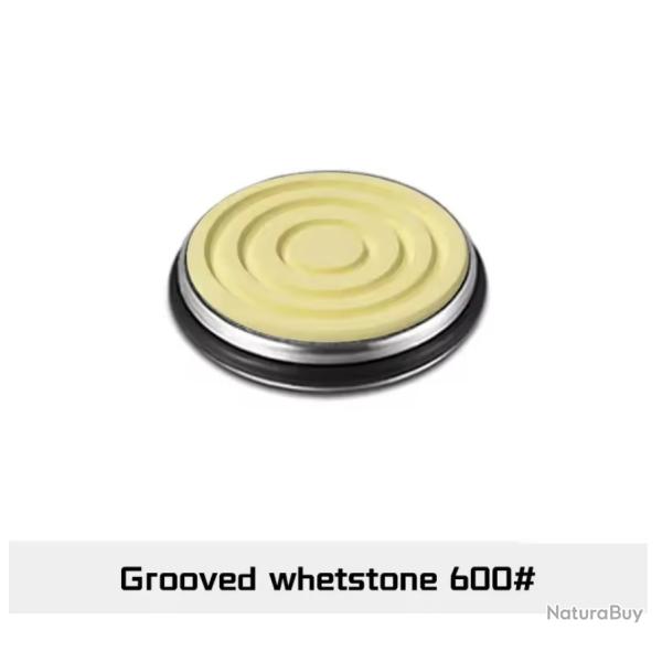 Disque pierre � aiguiser rainur�e grain 600 pour aff�teur rouleau (4)