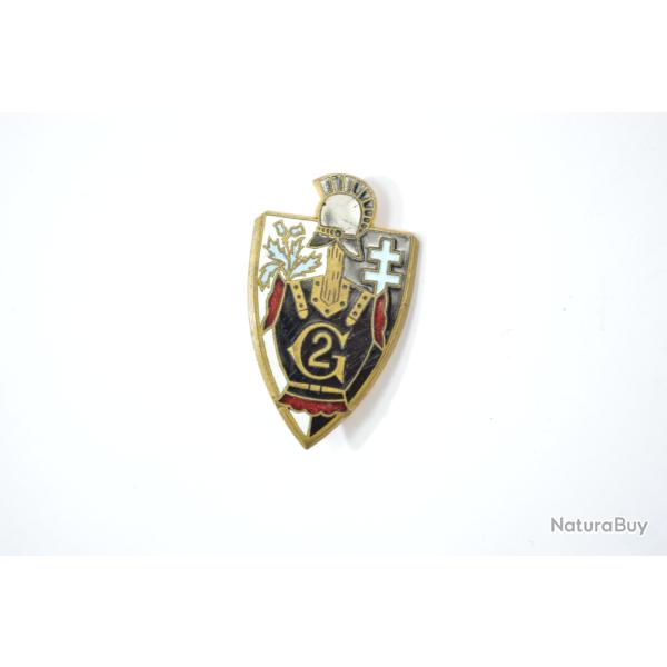 Insigne 2e R�giment du G�nie 2 RG. AREMAIL